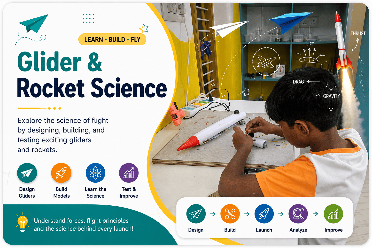tinker glow our STEM programs