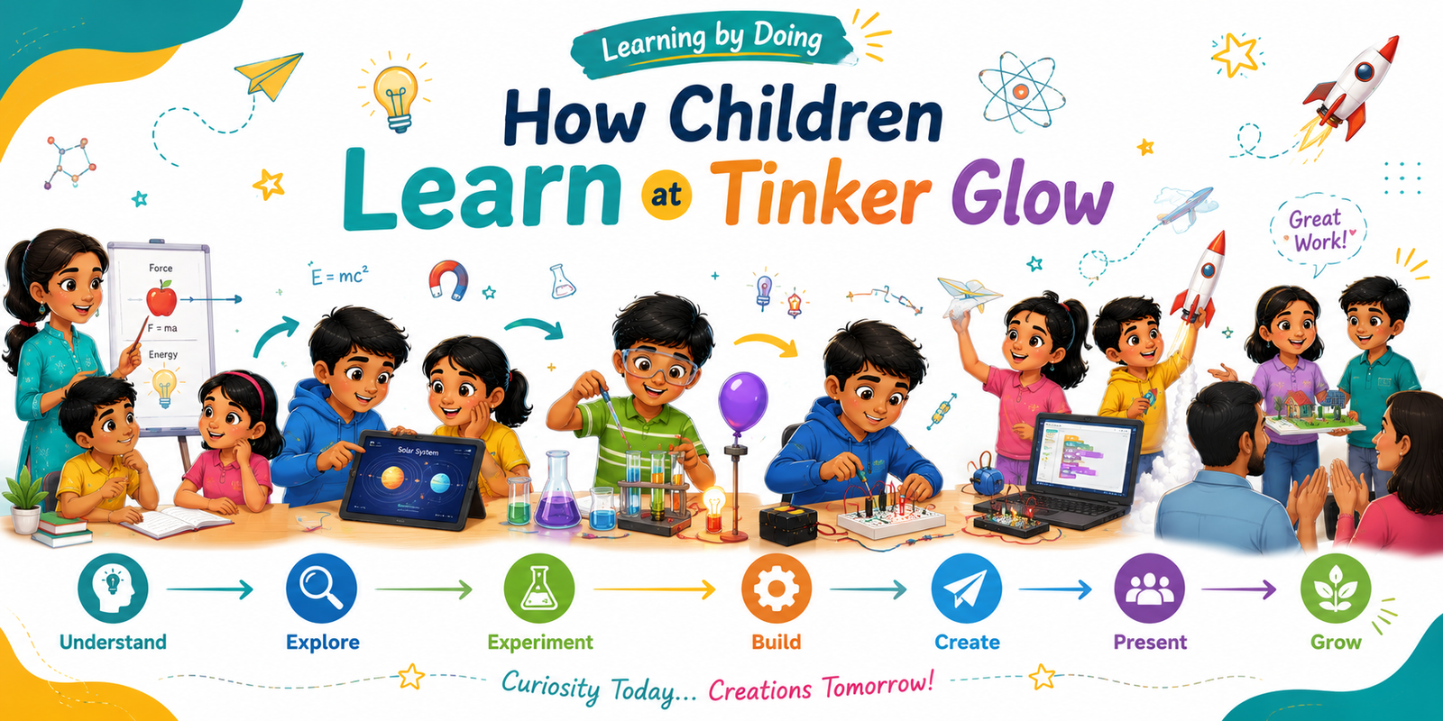 How Children Learn at Tinker Glow